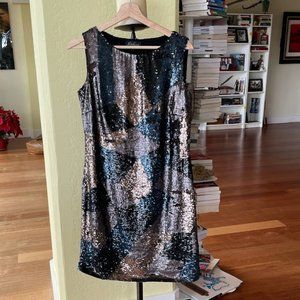 Luisa Spagnoli sequin cocktail dress